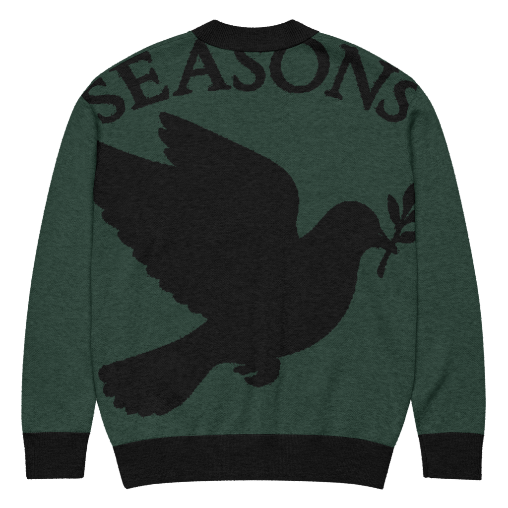 All Seaosns Dove Knitted Cardigan