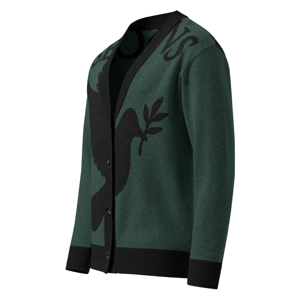 All Seaosns Dove Knitted Cardigan