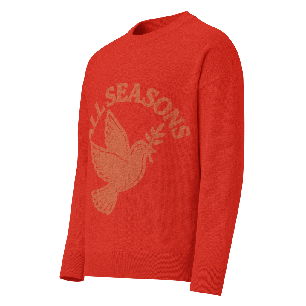 All Seasons Dove Knitted Sweater