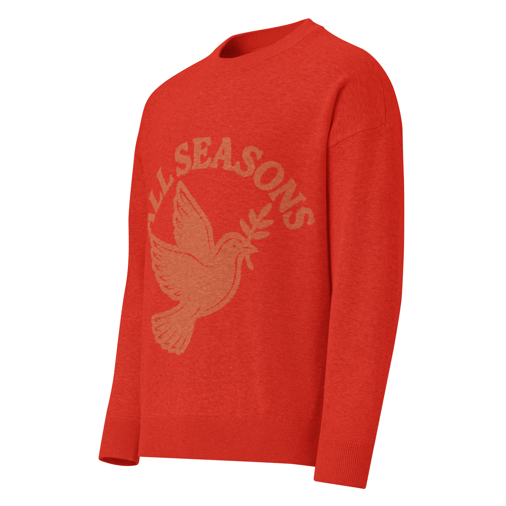 All Seasons Dove Knitted Sweater
