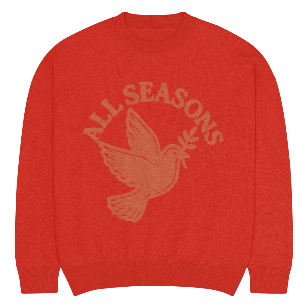 All Seasons Dove Knitted Sweater