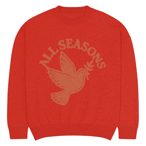 All Seasons Dove Knitted Sweater